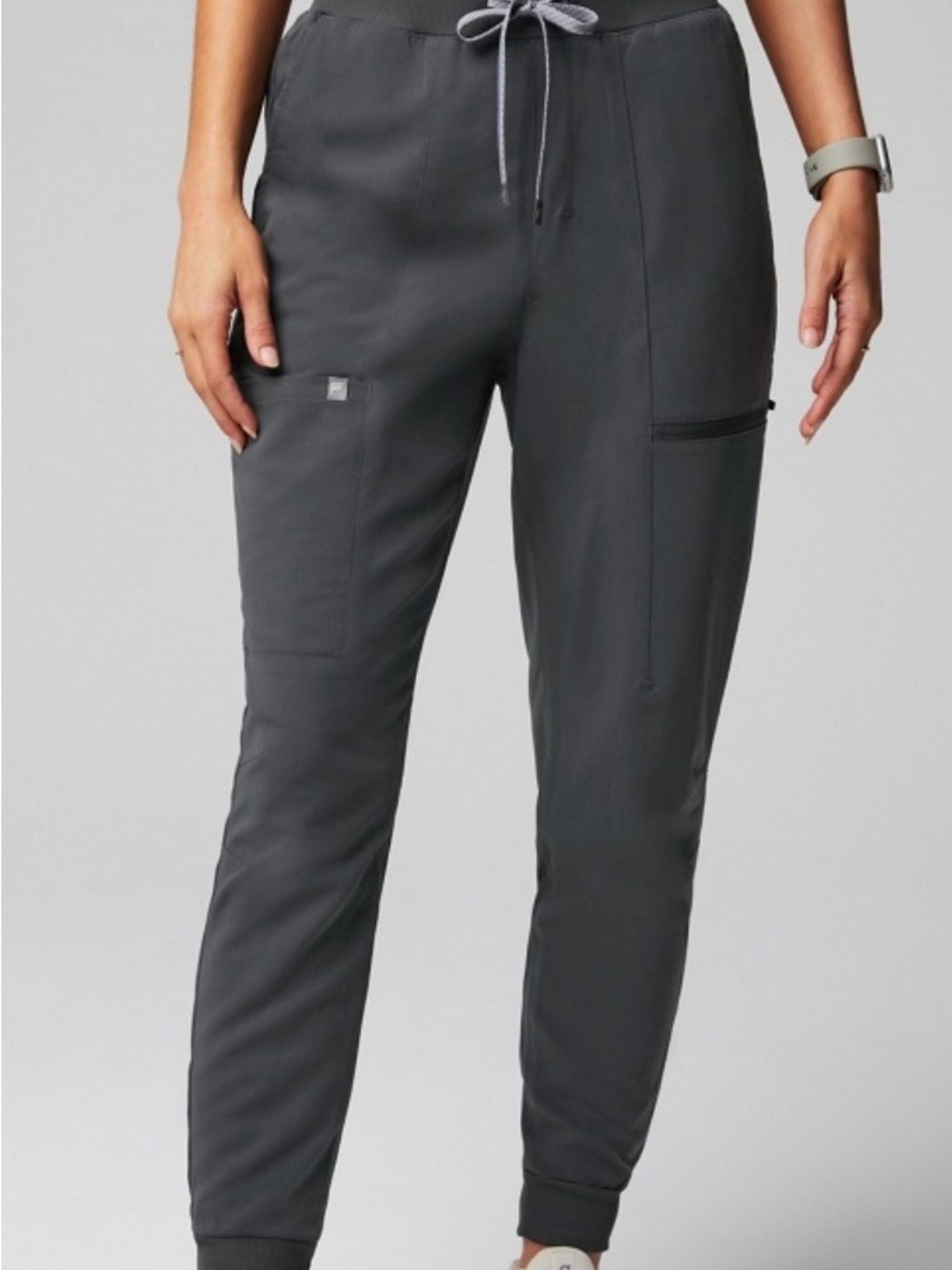 Fabletics Jogger scrub Pants - Charcoal Gray